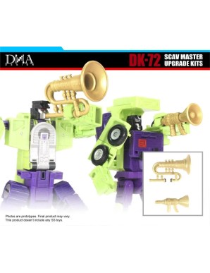DNA Design DK-72 Upgrade Kits for Transformers The Movie Studio Series Deluxe Class Constructicon Scavenger