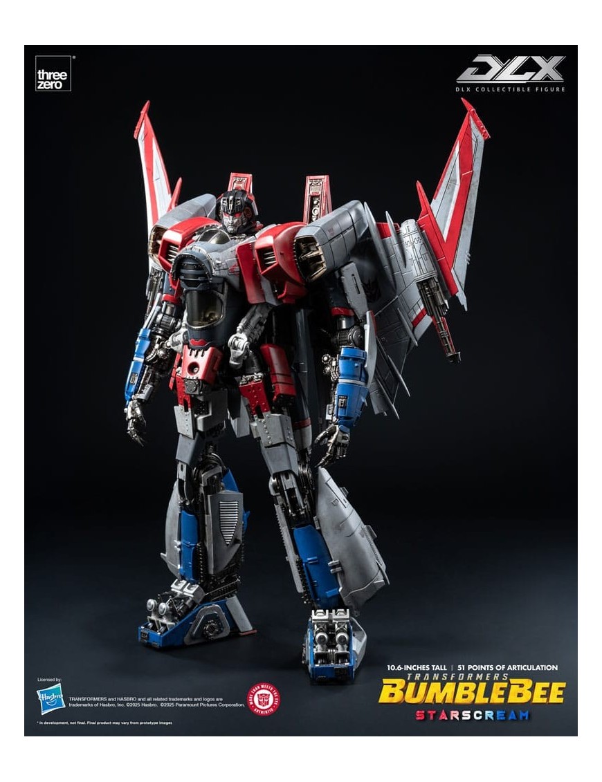 Threezero Transformers Bumblebee DLX Scale Collectible Figure Series Strscream