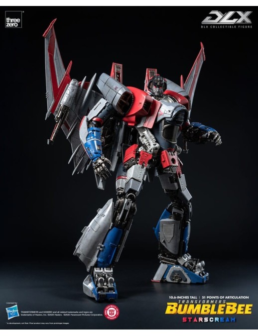 Threezero Transformers Bumblebee DLX Scale Collectible Figure Series Strscream