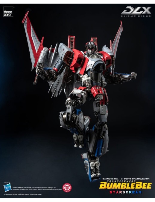 Threezero Transformers Bumblebee DLX Scale Collectible Figure Series Strscream