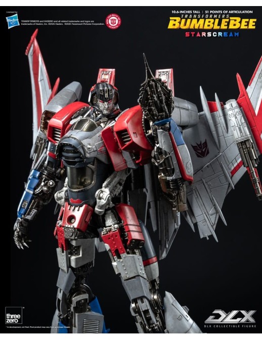 Threezero Transformers Bumblebee DLX Scale Collectible Figure Series Strscream