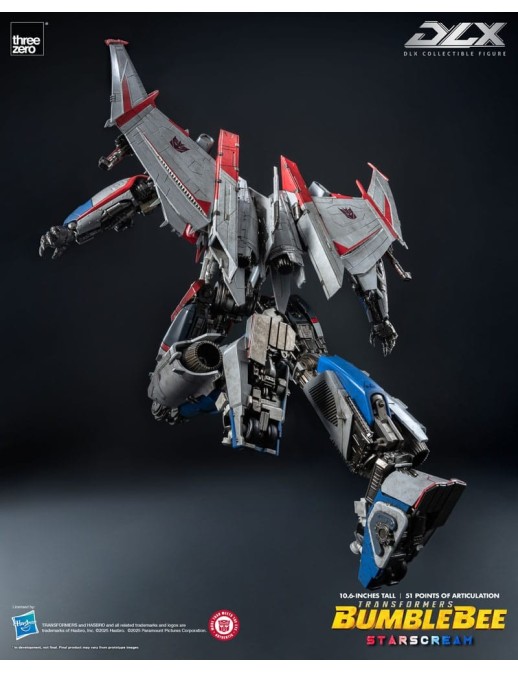 Threezero Transformers Bumblebee DLX Scale Collectible Figure Series Strscream