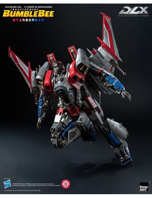 Threezero Transformers Bumblebee DLX Scale Collectible Figure Series Strscream