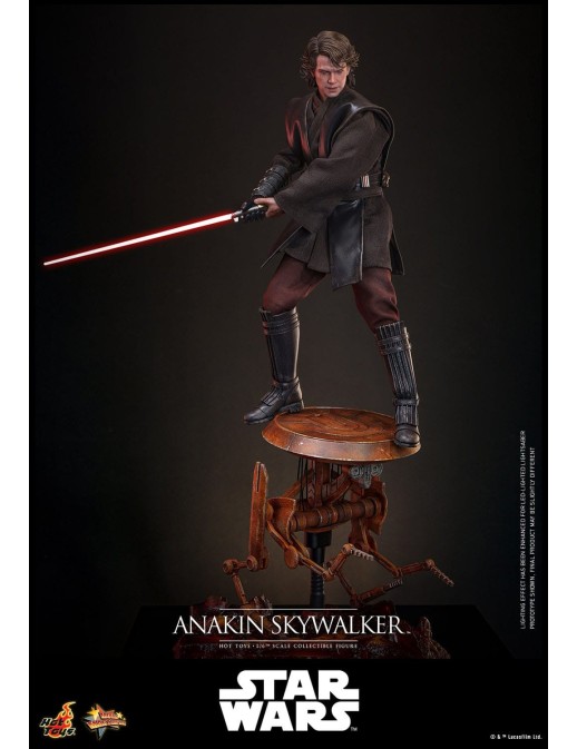 Hot Toys Movie Masterpiece Star Wars Revenge of the Sith Anakin Skywalker 1/6 Scale Collectible Figure