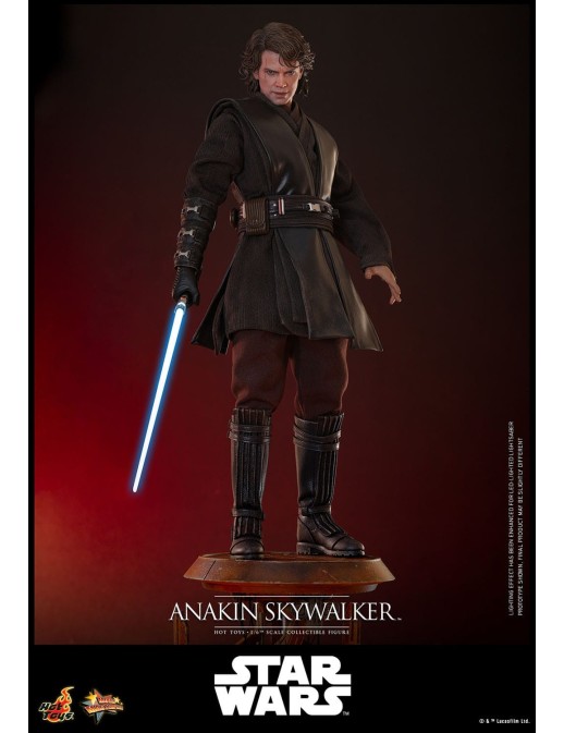 Hot Toys Movie Masterpiece Star Wars Revenge of the Sith Anakin Skywalker 1/6 Scale Collectible Figure