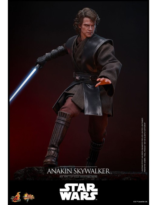 Hot Toys Movie Masterpiece Star Wars Revenge of the Sith Anakin Skywalker 1/6 Scale Collectible Figure