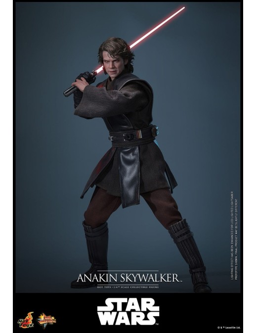 Hot Toys Movie Masterpiece Star Wars Revenge of the Sith Anakin Skywalker 1/6 Scale Collectible Figure
