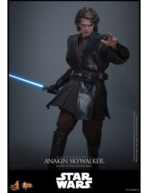 Hot Toys Movie Masterpiece Star Wars Revenge of the Sith Anakin Skywalker 1/6 Scale Collectible Figure