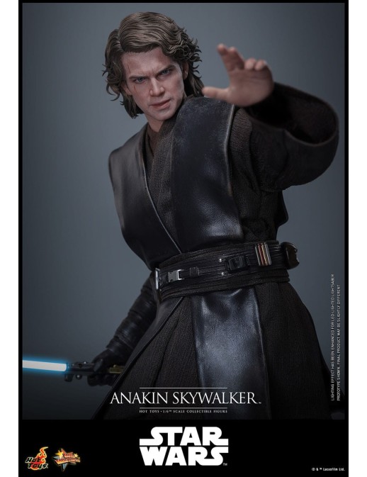 Hot Toys Movie Masterpiece Star Wars Revenge of the Sith Anakin Skywalker 1/6 Scale Collectible Figure