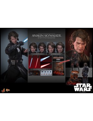 Hot Toys Movie Masterpiece Star Wars Revenge of the Sith Anakin Skywalker 1/6 Scale Collectible Figure