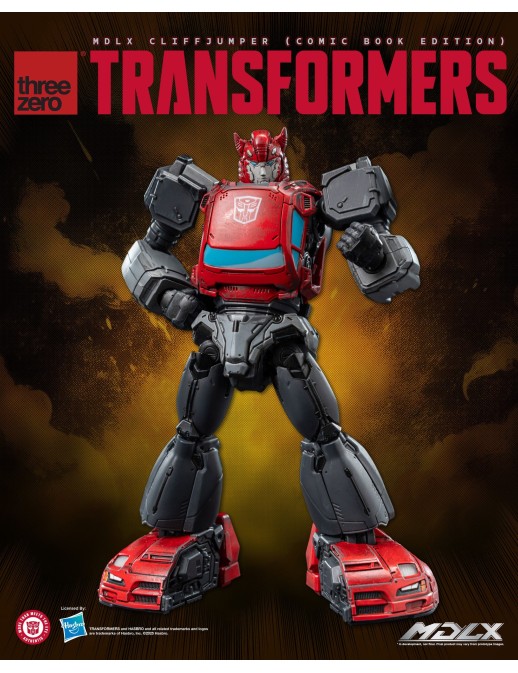 Threezero Transformers MDLX Articulated Figures Series Cliffjumper Comic Book Edition