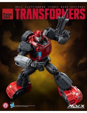 Threezero Transformers MDLX Articulated Figures Series Cliffjumper Comic Book Edition