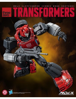Threezero Transformers MDLX Articulated Figures Series Cliffjumper Comic Book Edition