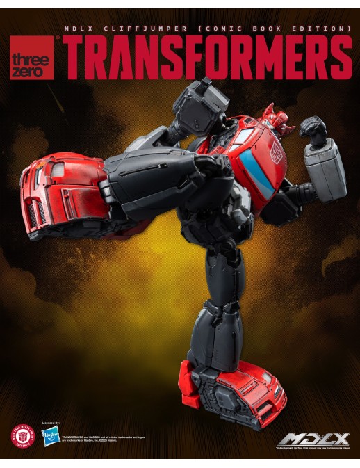 Threezero Transformers MDLX Articulated Figures Series Cliffjumper Comic Book Edition