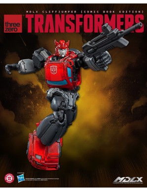 Threezero Transformers MDLX Articulated Figures Series Cliffjumper Comic Book Edition