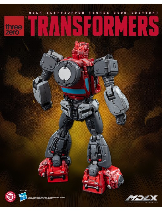 Threezero Transformers MDLX Articulated Figures Series Cliffjumper Comic Book Edition