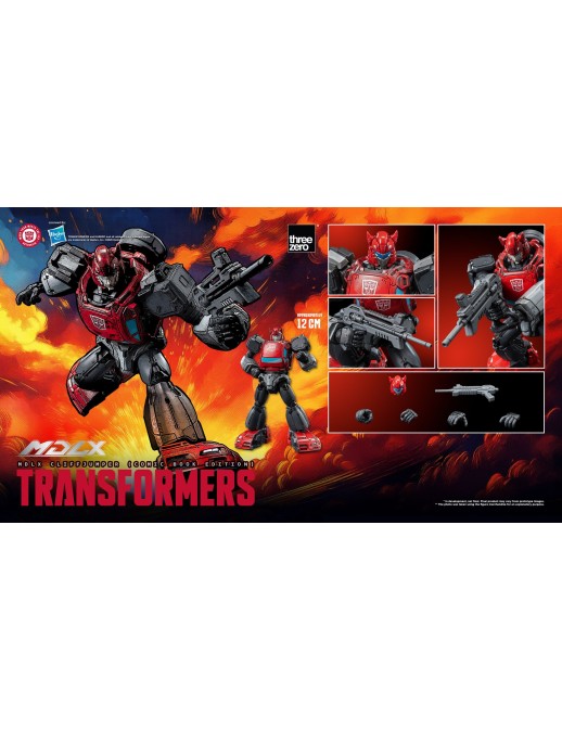 Threezero Transformers MDLX Articulated Figures Series Cliffjumper Comic Book Edition