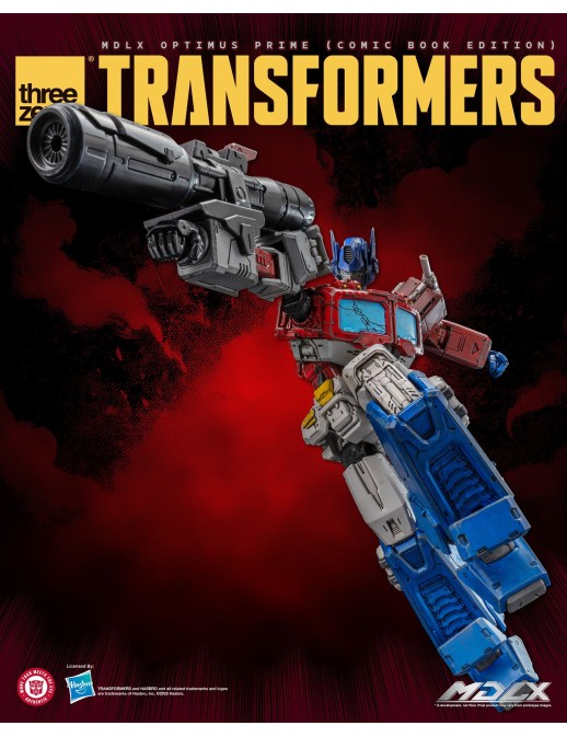Threezero Transformers MDLX Articulated Figures Series Optimus Prime Comic Book Edition