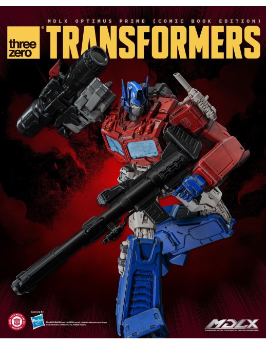 Threezero Transformers MDLX Articulated Figures Series Optimus Prime Comic Book Edition