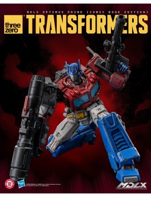 Threezero Transformers MDLX Articulated Figures Series Optimus Prime Comic Book Edition