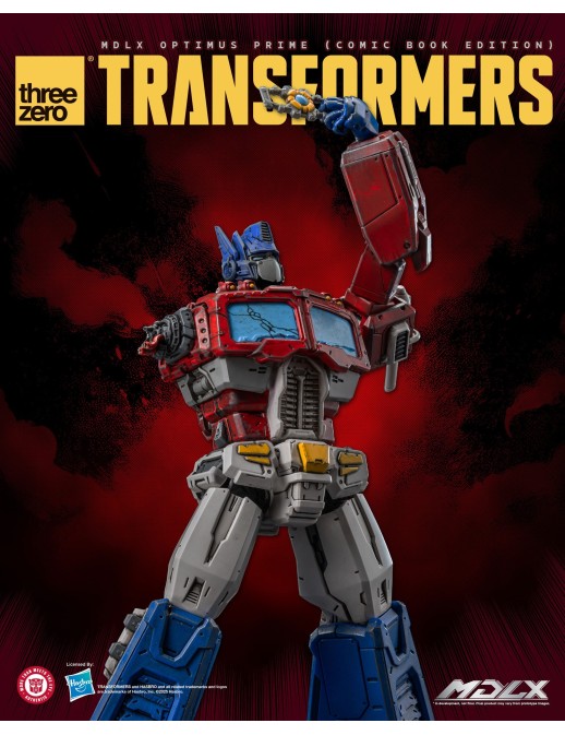 Threezero Transformers MDLX Articulated Figures Series Optimus Prime Comic Book Edition