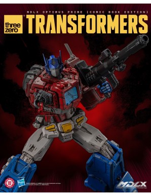 Threezero Transformers MDLX Articulated Figures Series Optimus Prime Comic Book Edition