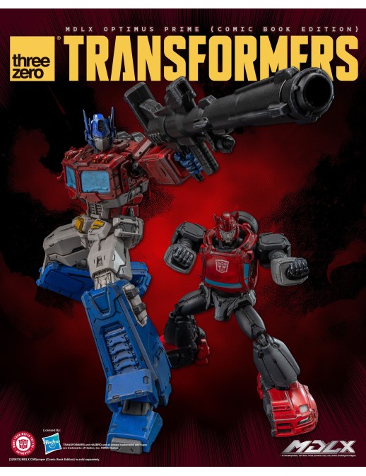 Threezero Transformers MDLX Articulated Figures Series Optimus Prime Comic Book Edition