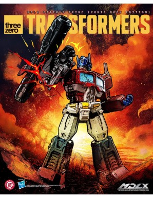 Threezero Transformers MDLX Articulated Figures Series Optimus Prime Comic Book Edition