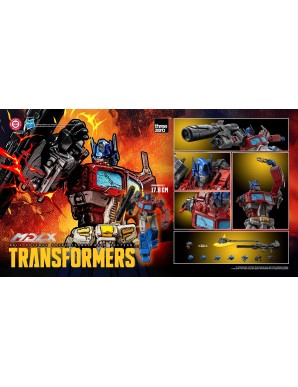 Threezero Transformers MDLX Articulated Figures Series Optimus Prime Comic Book Edition