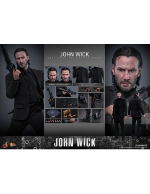 Hot Toys Movie Masterpiece John Wick 1/6 Scale Collectible Figure