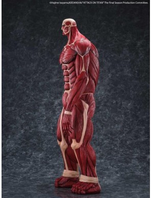 Kaiyodo Mega Sofvi Attack on Titan Colossal Titan