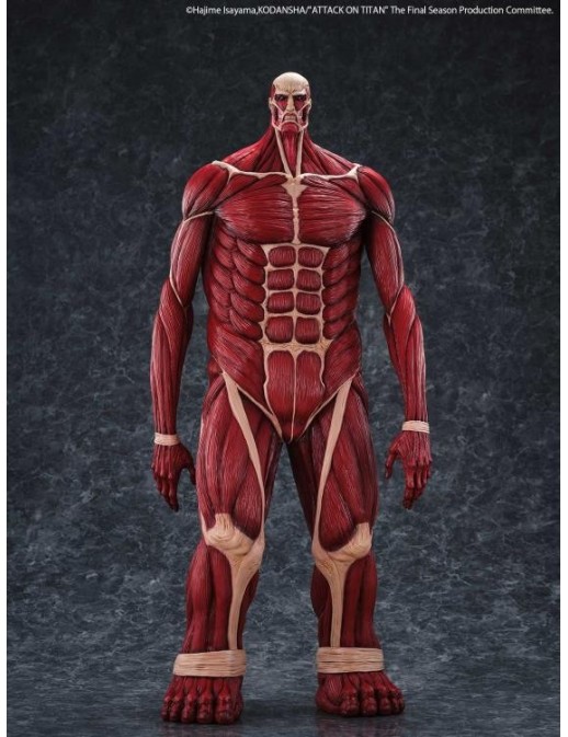 Kaiyodo Mega Sofvi Attack on Titan Colossal Titan