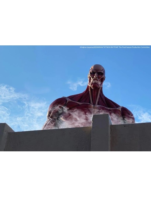 Kaiyodo Mega Sofvi Attack on Titan Colossal Titan