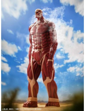 Kaiyodo Mega Sofvi Attack on Titan Colossal Titan