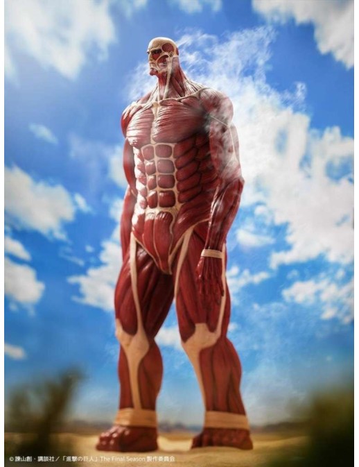 Kaiyodo Mega Sofvi Attack on Titan Colossal Titan