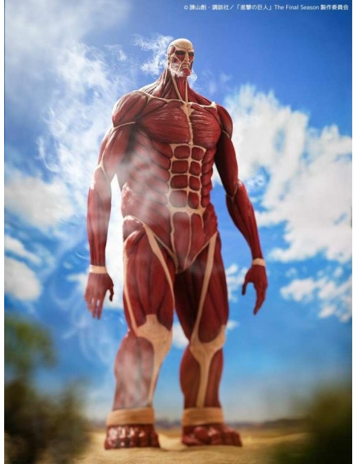 Kaiyodo Mega Sofvi Attack on Titan Colossal Titan