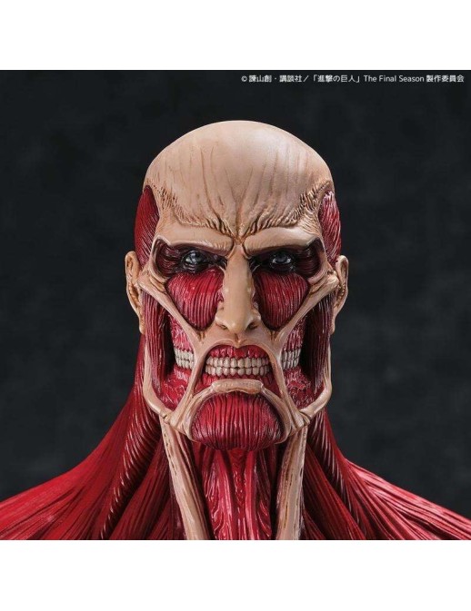 Kaiyodo Mega Sofvi Attack on Titan Colossal Titan