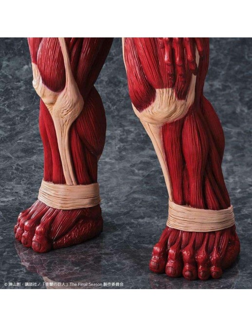 Kaiyodo Mega Sofvi Attack on Titan Colossal Titan