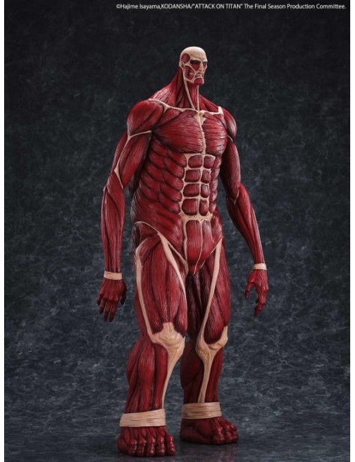 Kaiyodo Mega Sofvi Attack on Titan Colossal Titan