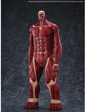 Kaiyodo Mega Sofvi Attack on Titan Colossal Titan