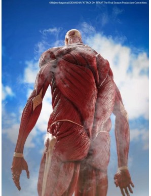 Kaiyodo Mega Sofvi Attack on Titan Colossal Titan