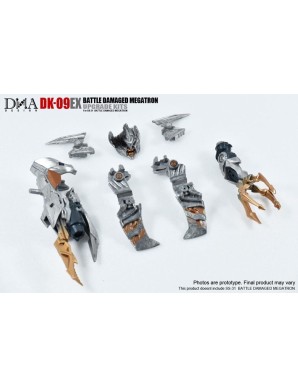 DNA Design DK-09EX Upgrade Kits for Transformers Revenge of the Fallen Studio Series Megatron Battle Damage