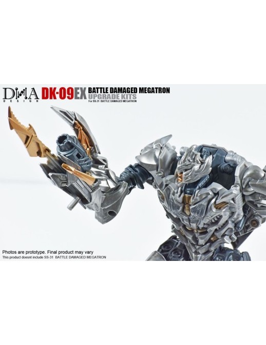 DNA Design DK-09EX Upgrade Kits for Transformers Revenge of the Fallen Studio Series Megatron Battle Damage