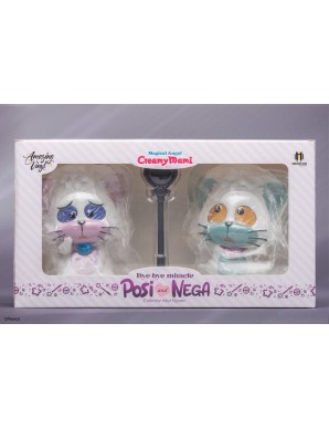 Immortals Europe Amazing Vinyl Magical Angel Creamy Mami Bye Bye Miracle Posi & Nega Collector Vinyl Figures
