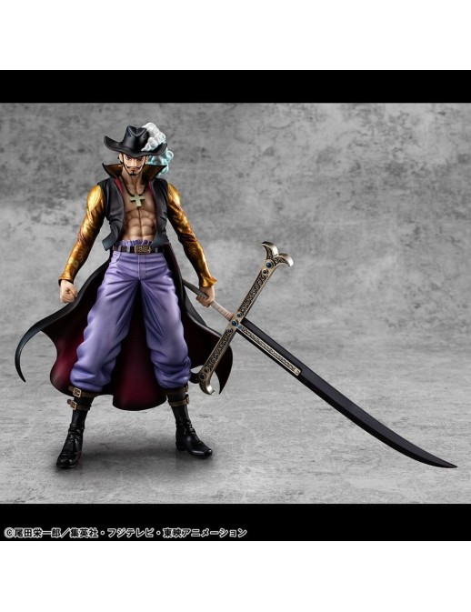 Megahouse P.O.P. Portrait of Pirates One Piece SA-Limited Hawk-Eyes Dracule Mihawk Ver.R