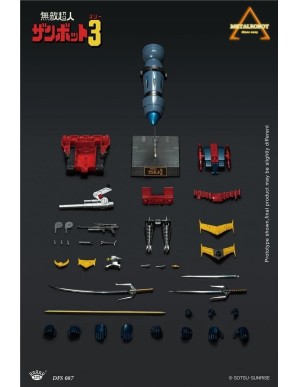 King Arts Diecast Figure Series Zambot 3 DFS087