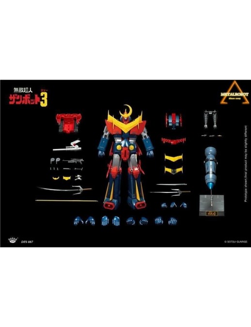 King Arts Diecast Figure Series Zambot 3 DFS087