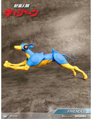 King Arts Diecast Figure Series Kyashan & Flender