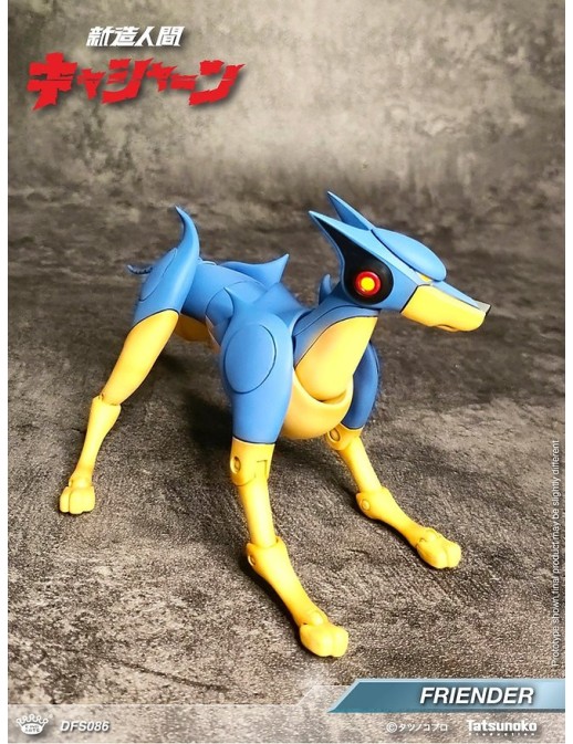 King Arts Diecast Figure Series Kyashan & Flender