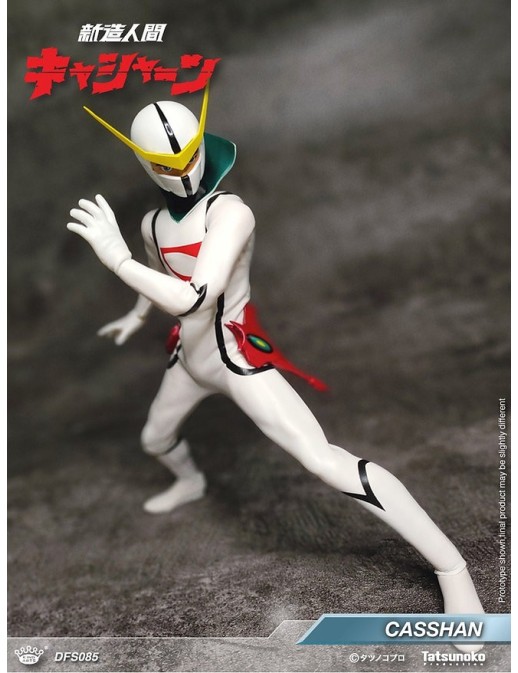 King Arts Diecast Figure Series Kyashan & Flender